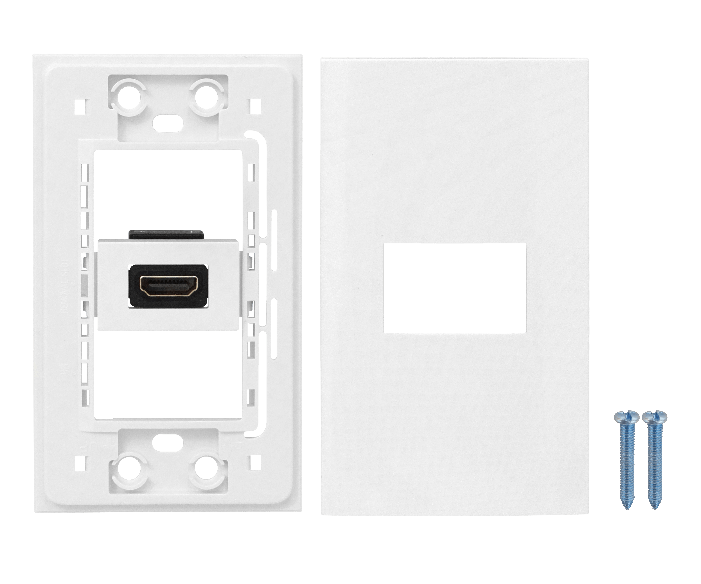 Faceplate HDMI-HH Hembra-Hembra sin-cable 70x114mm 3