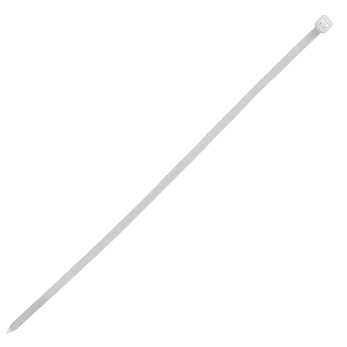 Amarra Plastica Nylon 3.6x200mm 50-un 200x3,6mm Blanca 1