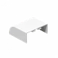 Tapa Final  para canaleta PVC 40x16mm - Miniatura 1