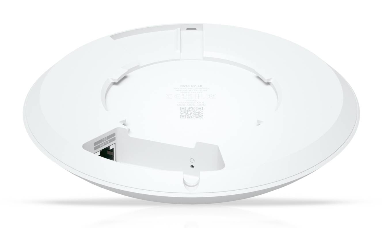 Access Point Ubiquiti U7-LR WiFi 7 Long Range 5Gbps 2.5GbE PoE+ 6