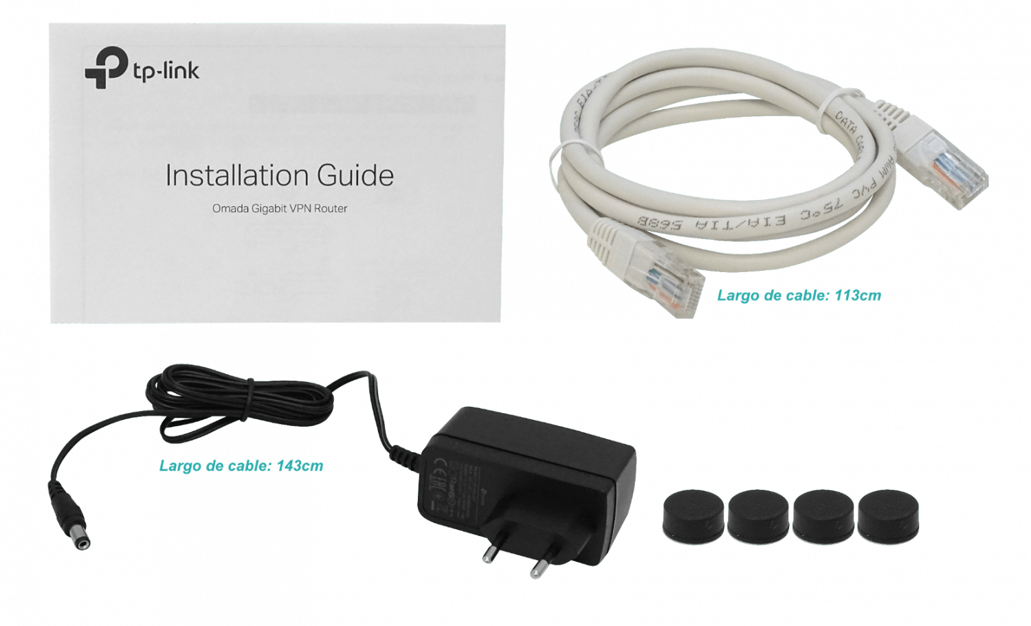 Router TP-LINK VPN Gigabit Omada ER605 (TL-R605) V2, Integrado en Omada SDN, Gestión centralizada 6