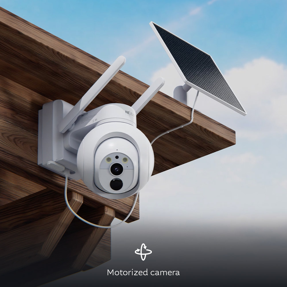 Cámara con panel solar 4G PTZ 2K Outdoor Nexxt Home NHC-OP40S  7