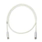Cable de Red Panduit 0.9 Metros Cat 6 RJ45 Conexiones de Datos Netkey Blanco - Miniatura 1