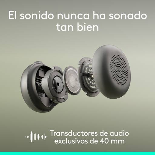 Audífonos Logitech Zone Wireless Bluetooth Rose con Diseño Elegante para Oficina y Trabajo Híbrido 4