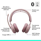 Audífonos Logitech Zone Wireless Bluetooth Rose con Diseño Elegante para Oficina y Trabajo Híbrido - Miniatura 7