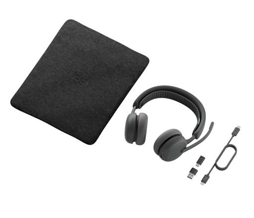 Audífonos Logitech Zone Wireless Bluetooth Off-White con Diseño Premium para Oficina y Videollamadas 6