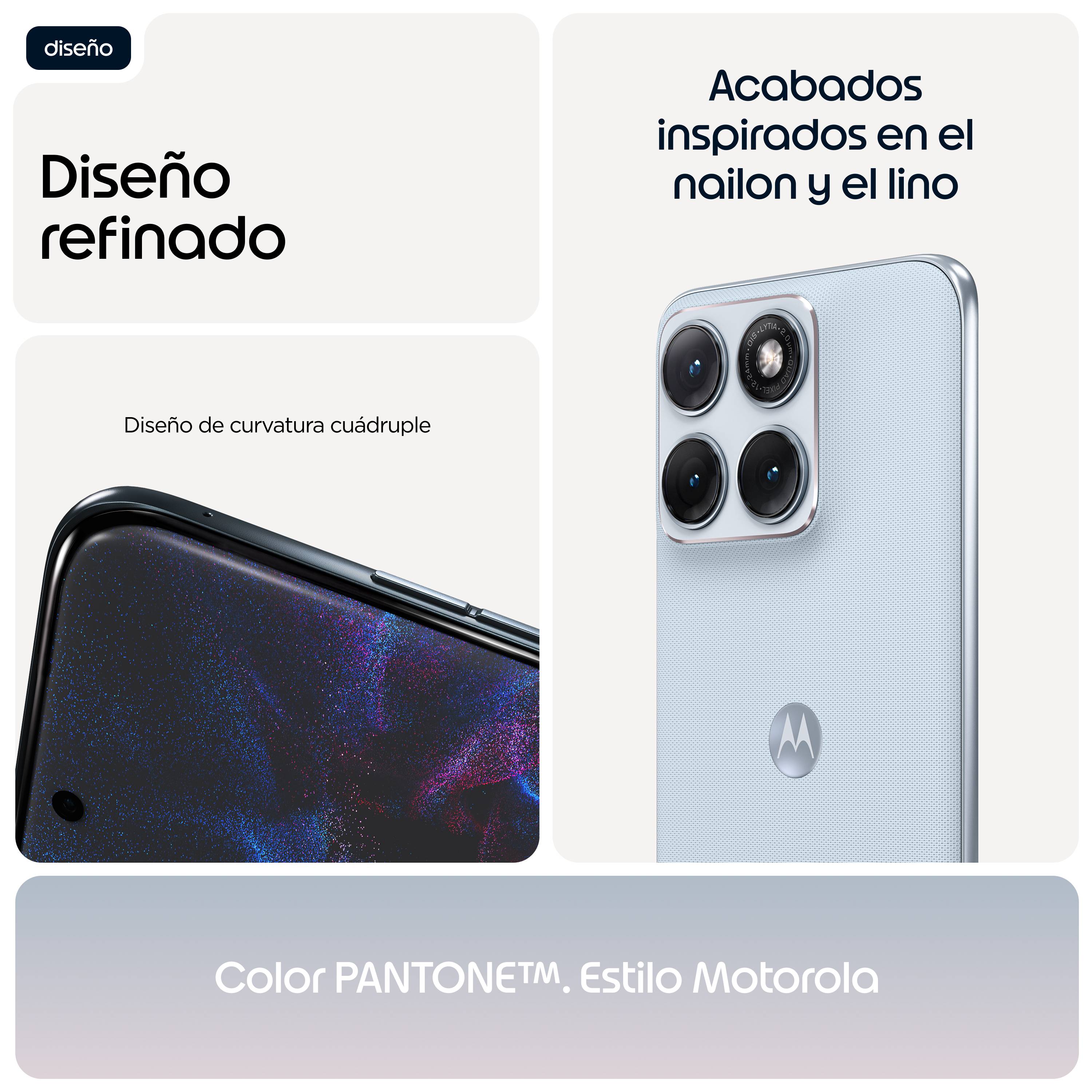 Smartphone Motorola Edge 70 Fusion 8GB 256GB AMOLED 144Hz 5G Batería Extendida 11