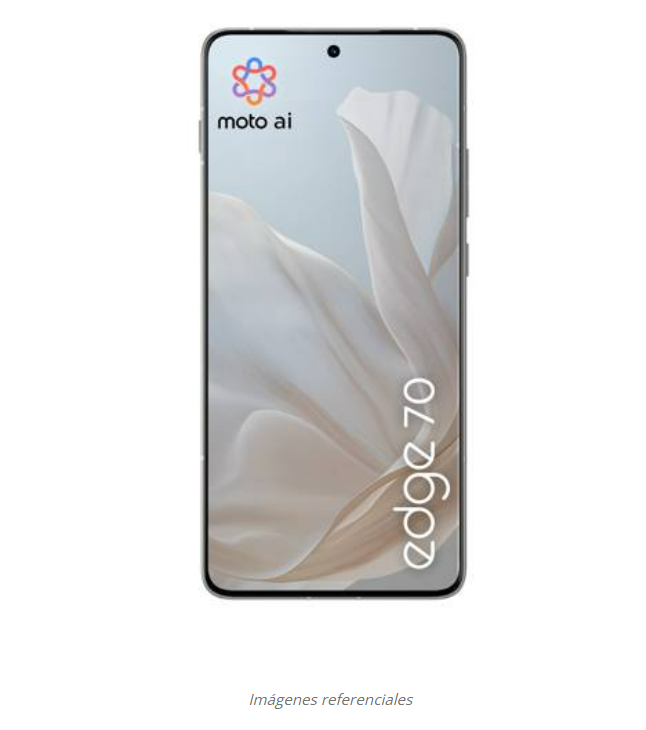 Smartphone Motorola Edge 70 5G 12GB 512GB AMOLED 120Hz Premium IA Resistente 3