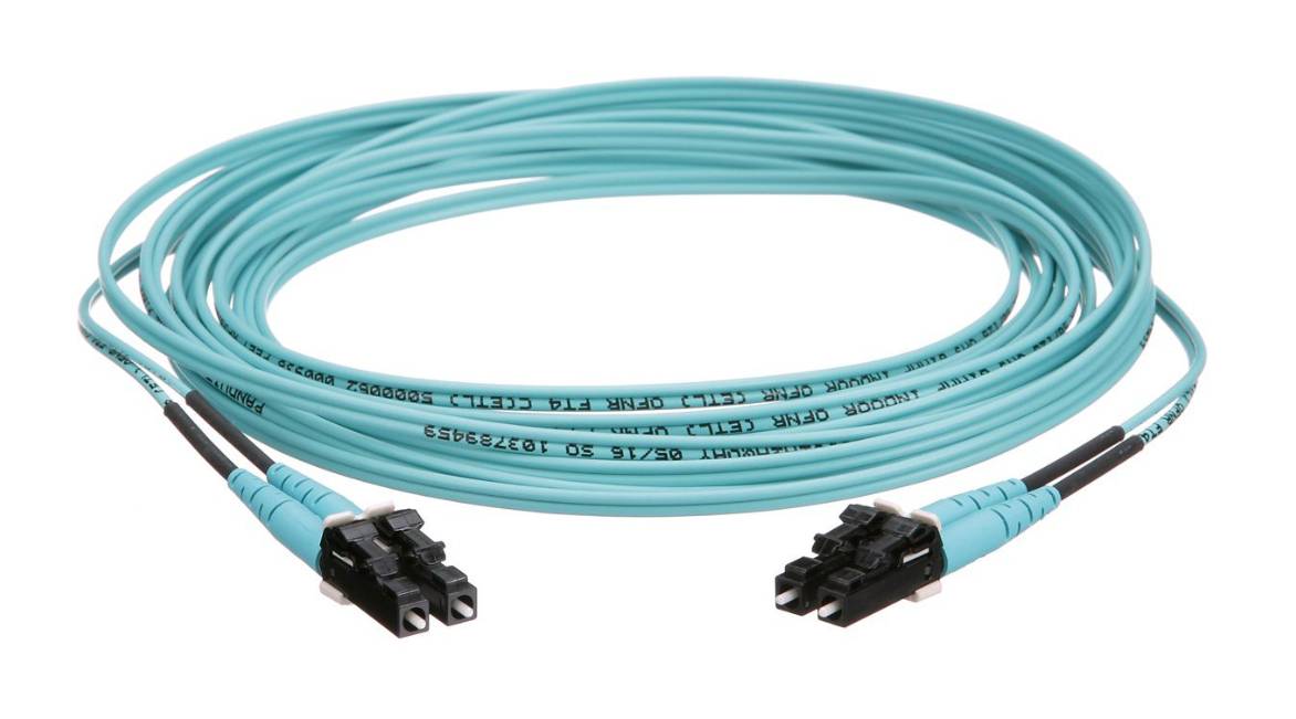 Panduit Opti-Core - Patch cable - LC multi-mode (M) to LC multi-mode (M) - 5 m - fiber optic - 50 / 3