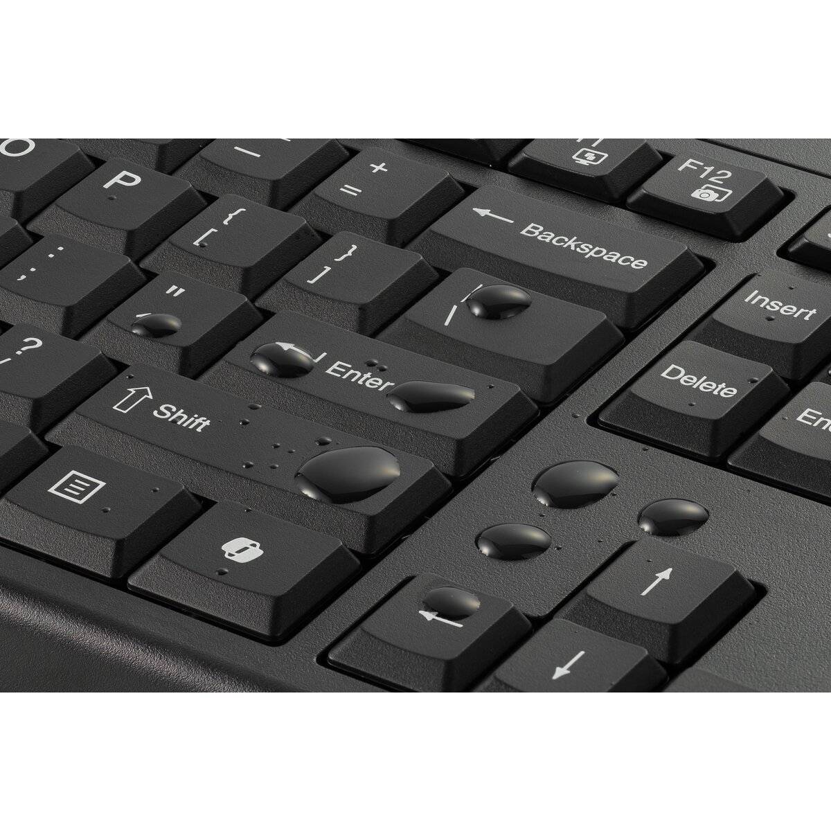 Teclado Inalámbrico Kensington KB270 EQ, Bat. Recargable, Copilot AI, Ful Size, Dist. Español 3