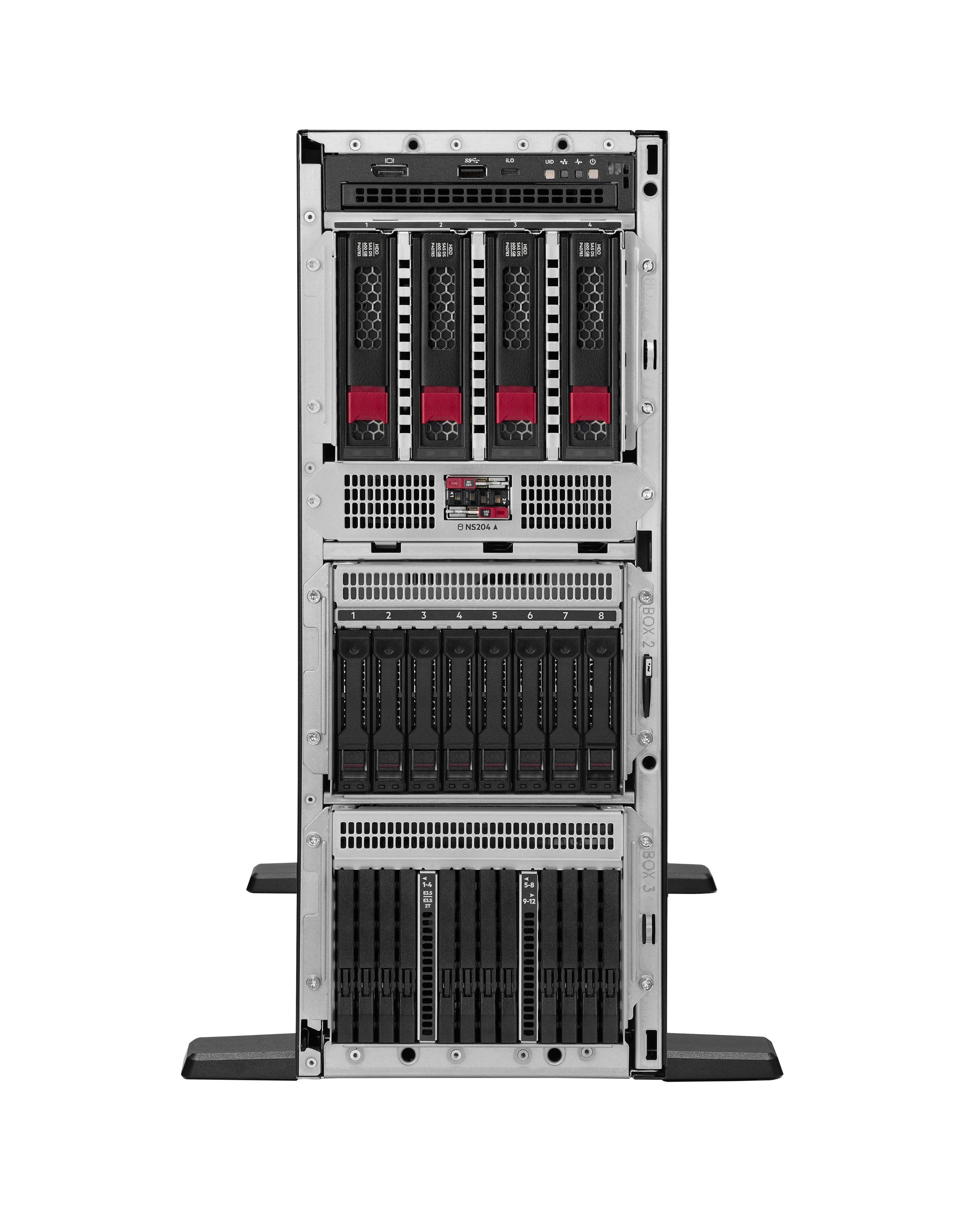 Servidor HPE ProLiant Compute ML350 Gen12 Intel Xeon 6505P 12 Núcleos 32GB DDR5 4TB Torre P89073-DM5 4
