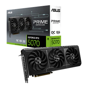 Tarjeta de Video ASUS PRIME NVIDIA GeForce RTX 5070 OC Edition, 12GB GDDR7, 192-bit, 1005 AI TOPs
