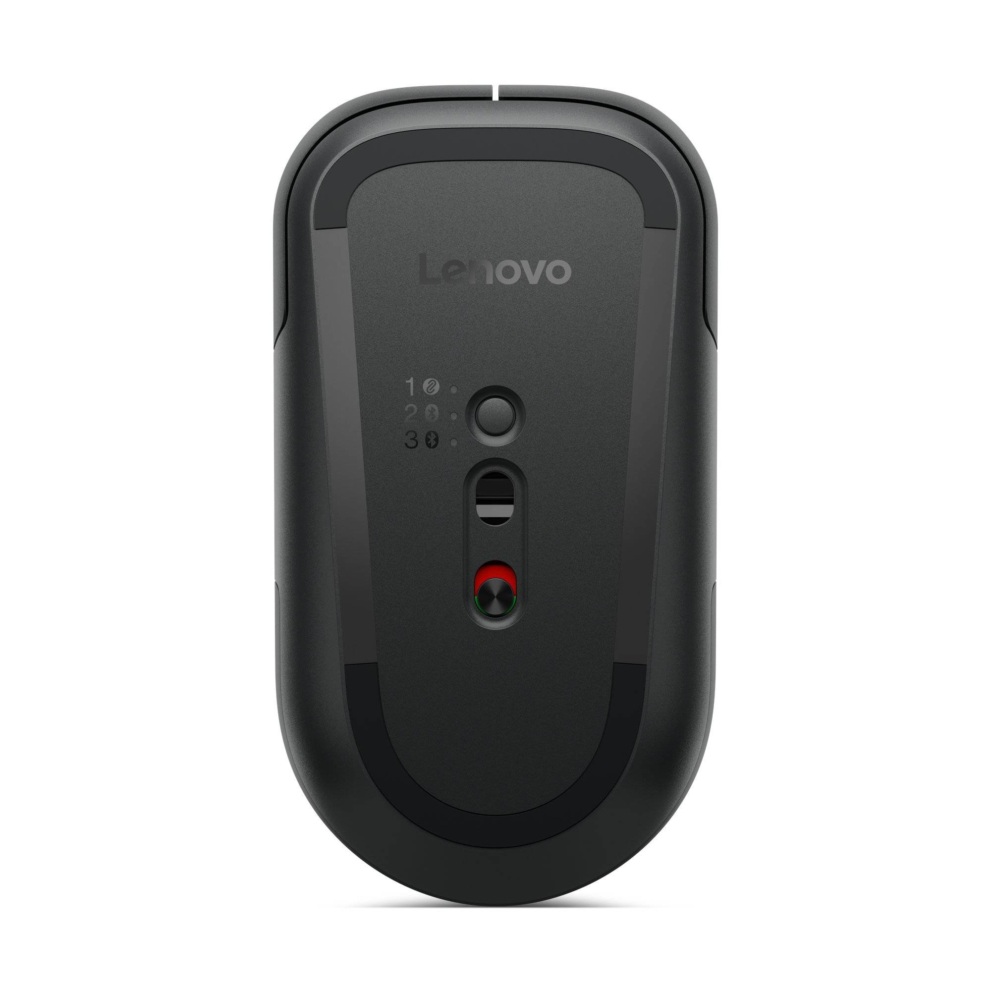 Mouse Lenovo 6000 pro Wireless, Recargable, Donggle 2.4 GHz, 2400 DPI, Negro 5