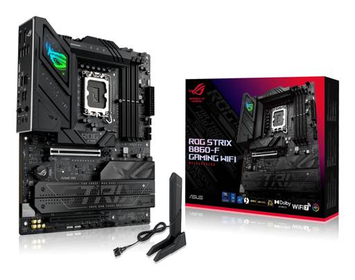 Placa Madre ASUS ROG STRIX B860-F GAMING WIFI Socket Intel LGA1851 4xDDR5 WiFi 7 ATX 2