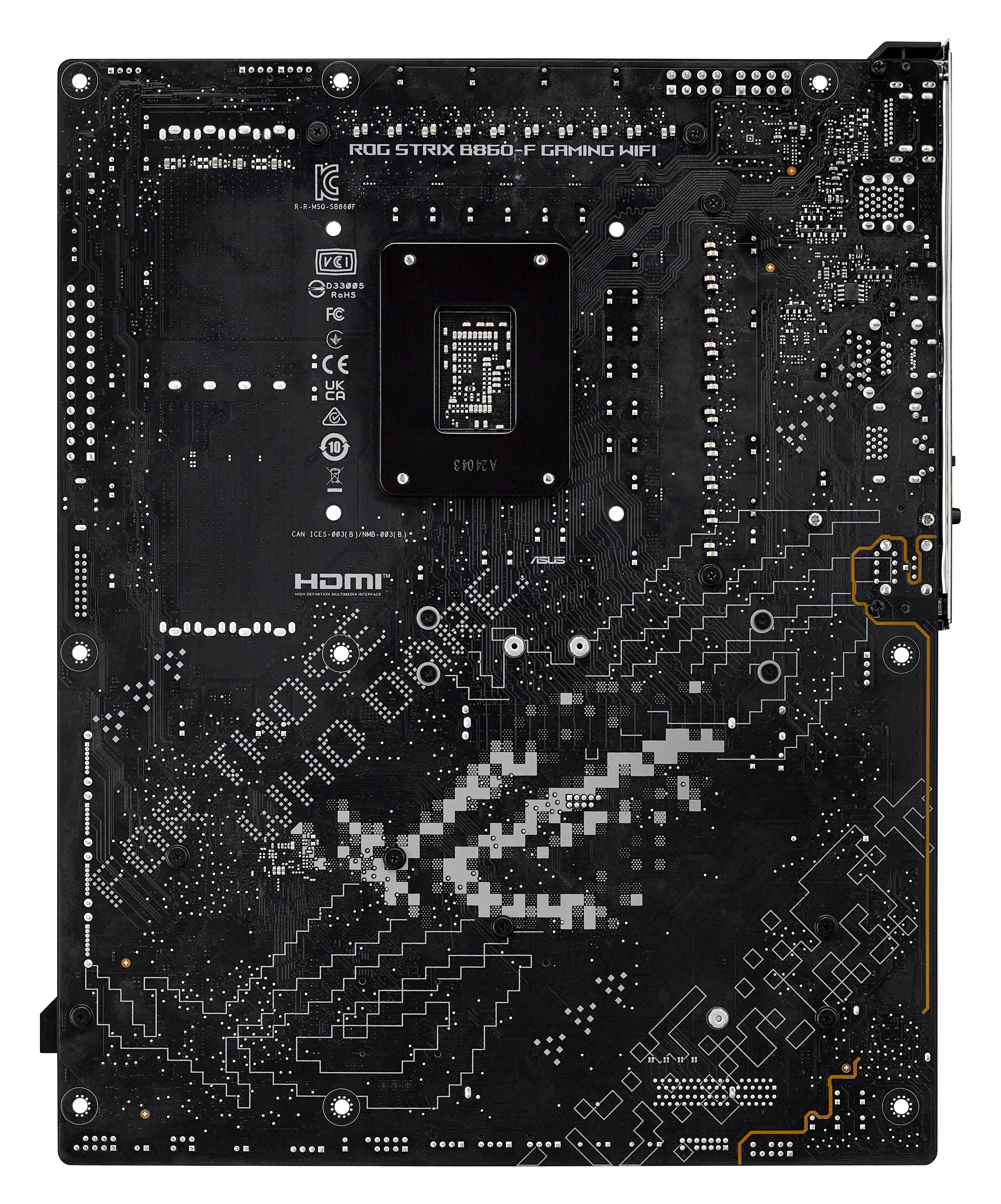 Placa Madre ASUS ROG STRIX B860-F GAMING WIFI Socket Intel LGA1851 4xDDR5 WiFi 7 ATX 6