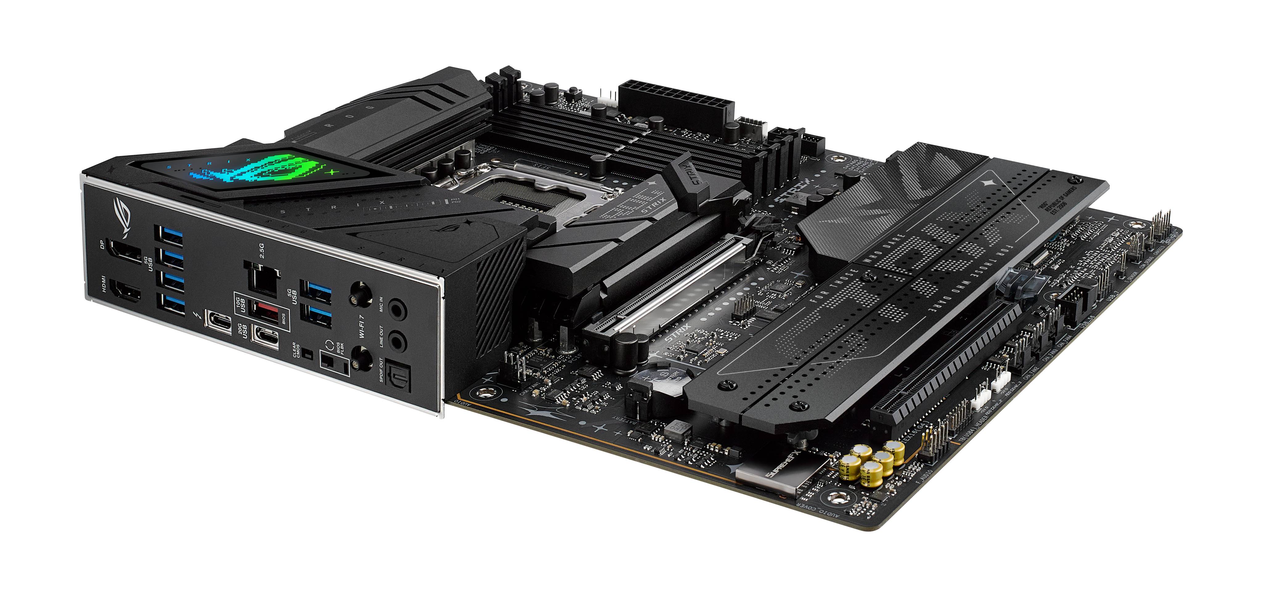 Placa Madre ASUS ROG STRIX B860-F GAMING WIFI Socket Intel LGA1851 4xDDR5 WiFi 7 ATX 12