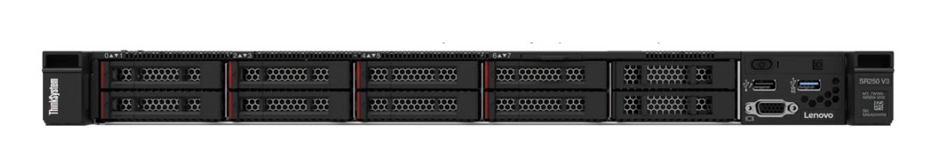 Servidor Lenovo ThinkSystem SR250 V3 Xeon 6353P 32GB DDR5 Escalable 1U Empresarial 1