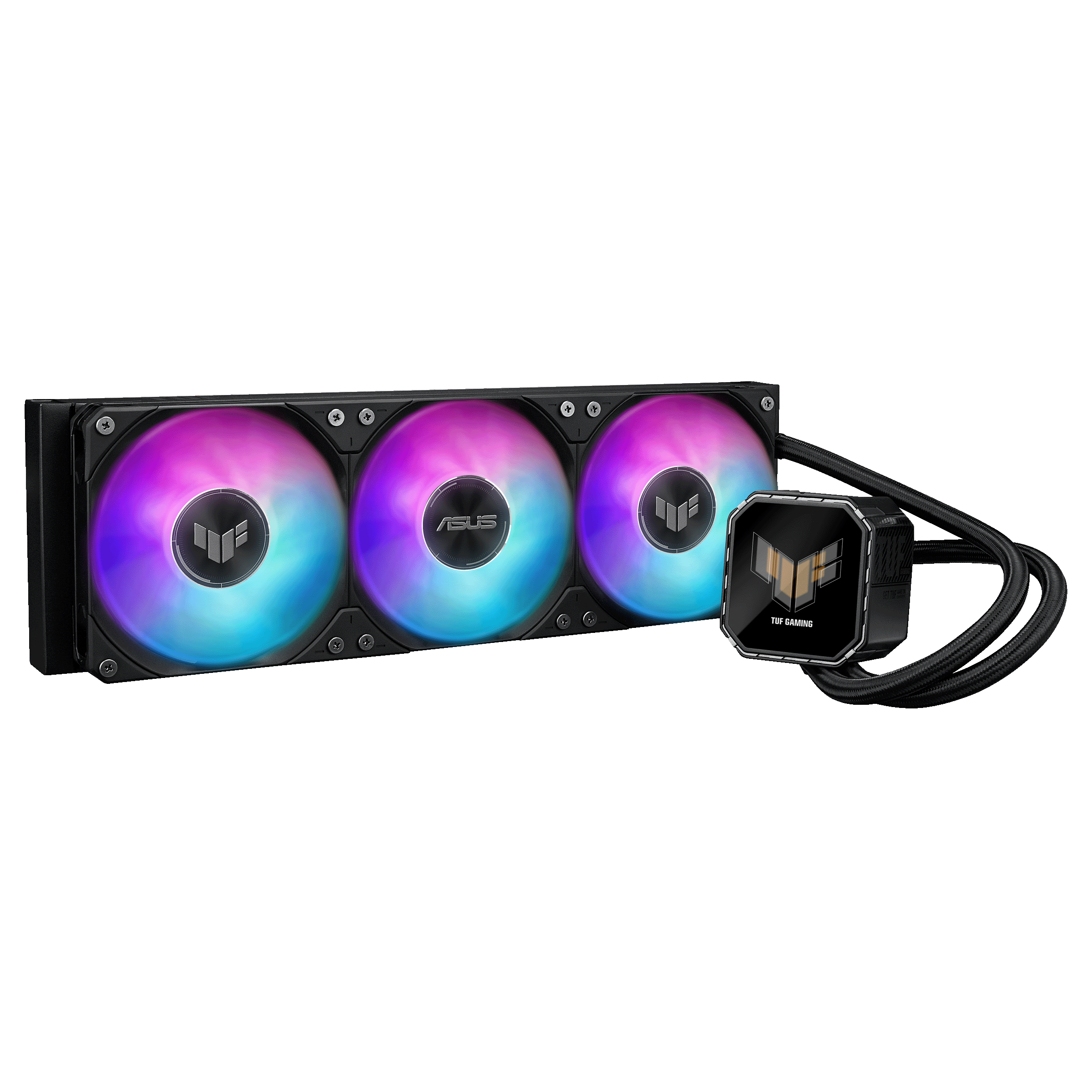 Refrigeración Líquida TUF Gaming LC III 360 ARGB LCD, 360mm, Pantalla LCD, Intel/AMD, Negro 2