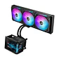 Refrigeración Líquida ASUS ROG Ryuo IV SLC 360 ARGB AIO 360mm, ARGB, Display AMOLED - Miniatura 9