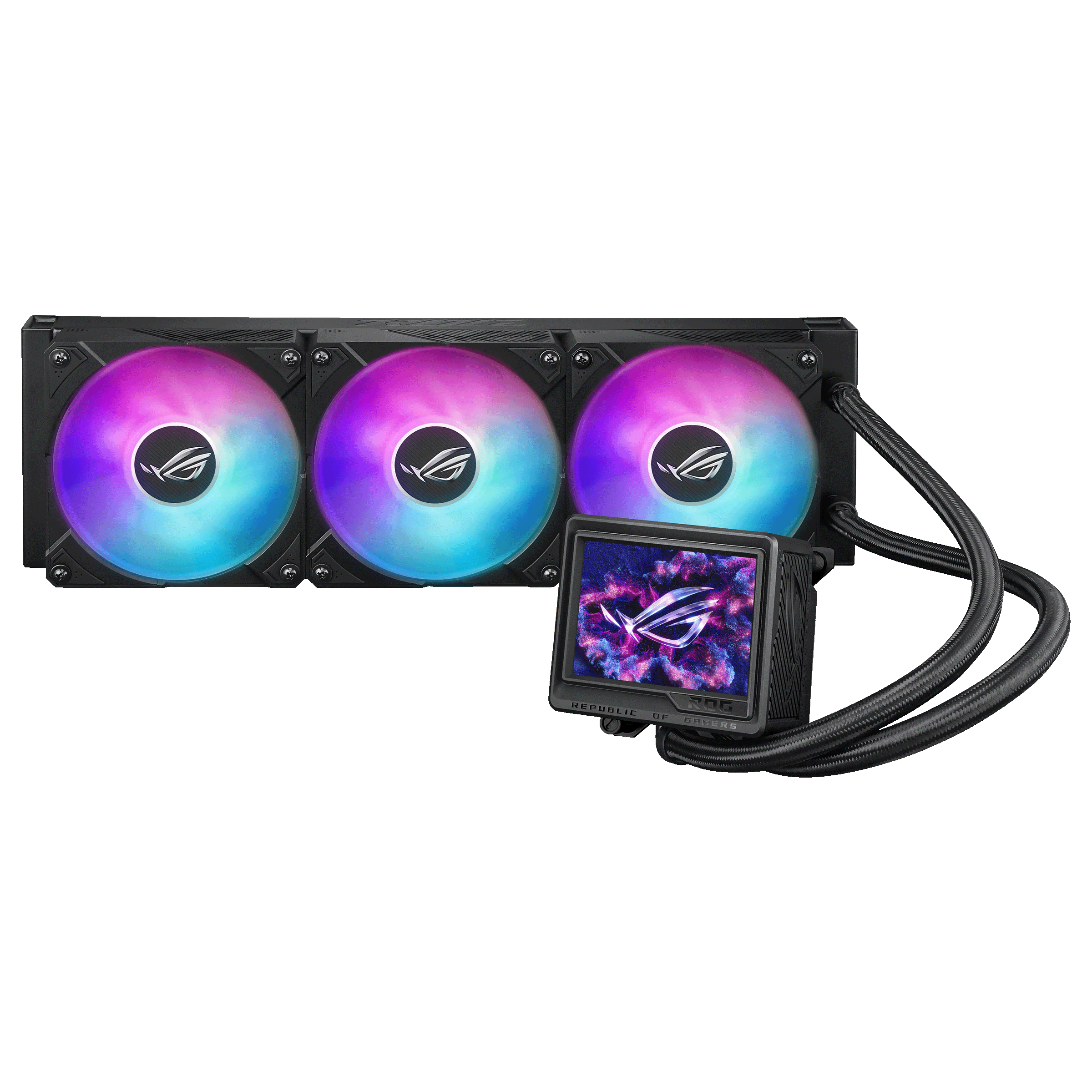 Refrigeración Líquida ASUS ROG Ryujin III 360 ARGB Extreme, 360mm, Pantalla LCD, Intel/AMD 1