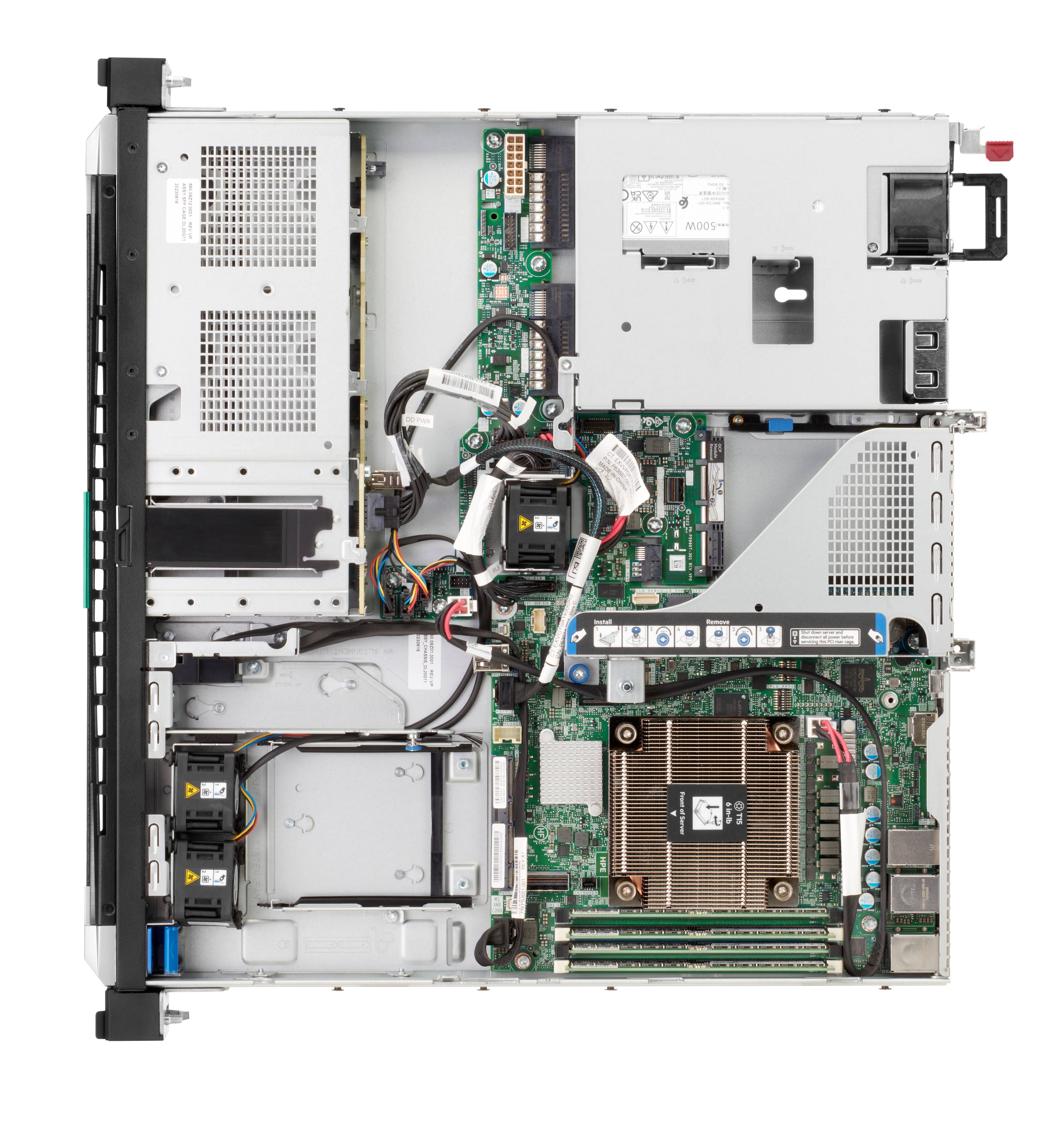 Servidor HPE ProLiant DL20 Gen11 Xeon E-6325P 32GB DDR5 960GB SSD para Empresas y Edge Computing 5