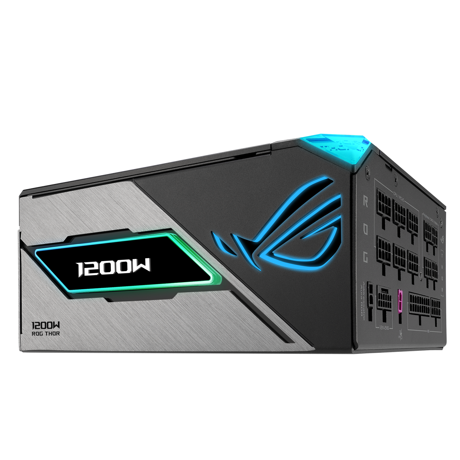 Fuente de Poder ASUS ROG Thor 1200W Platinum III, Pantalla OLED, Full Modular, ATX 3.1, Aura Sync 4