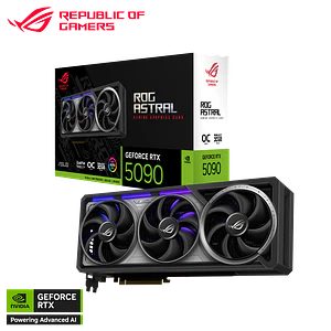 Tarjeta de Video ASUS ROG Astral NVIDIA GeForce RTX 5090 OC Edition, 32GB GDDR7, 512-bit, PCI-e 5.0