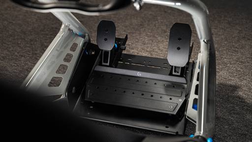 Pedales Logitech G RS para Sim Racing con Freno Load Cell 75 kg y Acelerador Hall Effect 3
