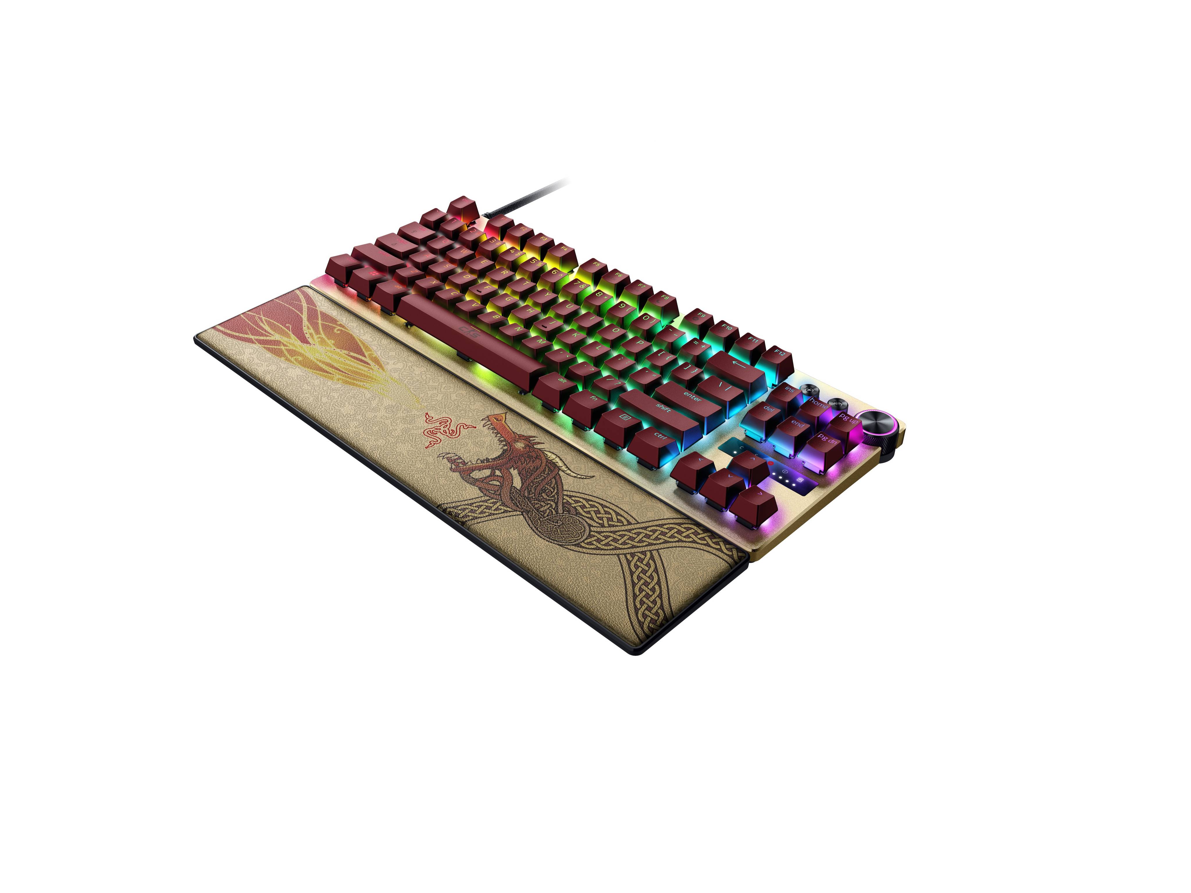 Teclado Gamer Razer Huntsman V3 Pro TKL Counter-Strike 2, Switch Analog-Optical Gen 2, Inglés 3