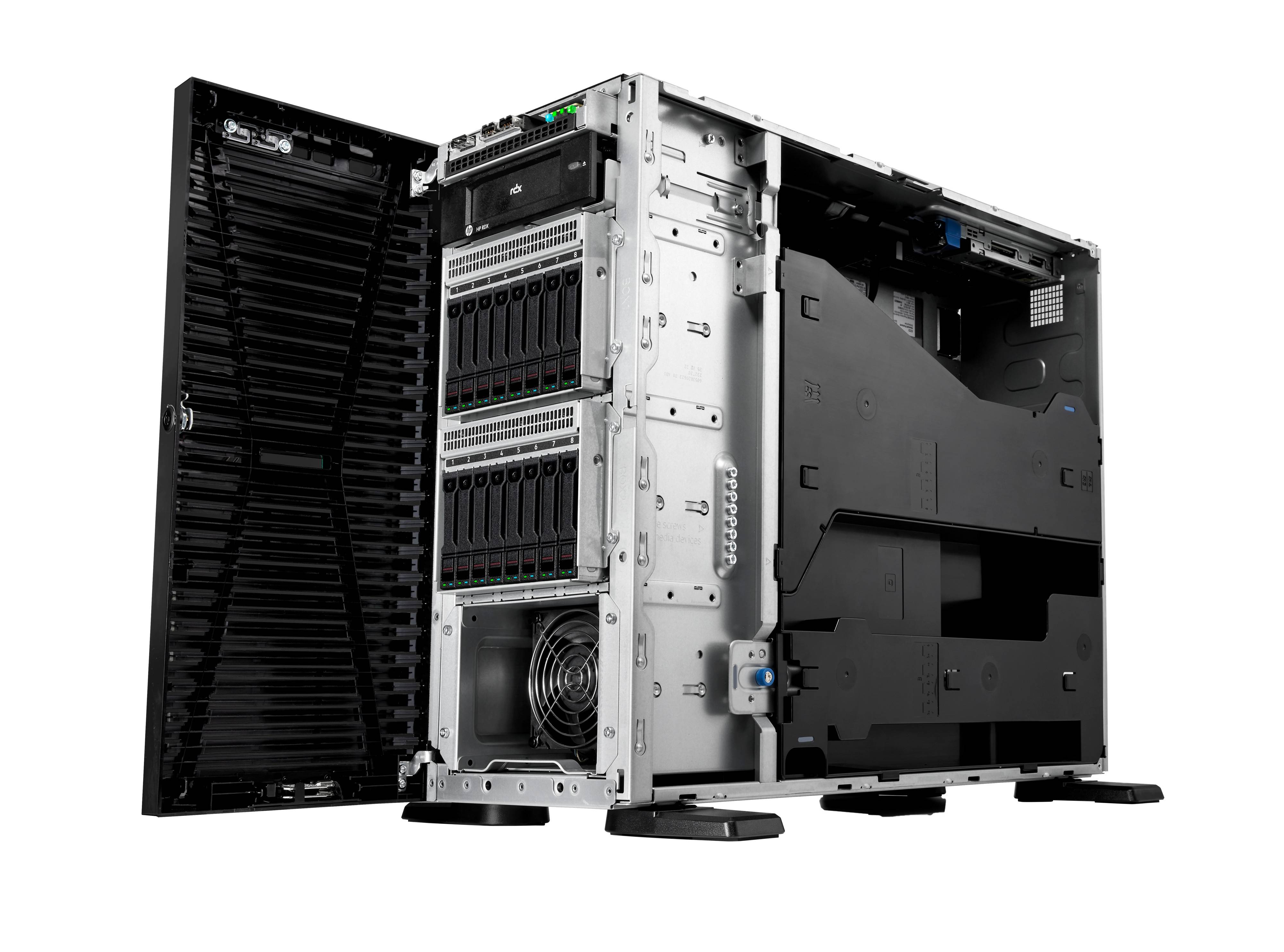 Servidor HPE ProLiant ML110 Gen11 Xeon Bronze 3508U 8 Núcleos 32GB RAM 1.92TB SSD 4