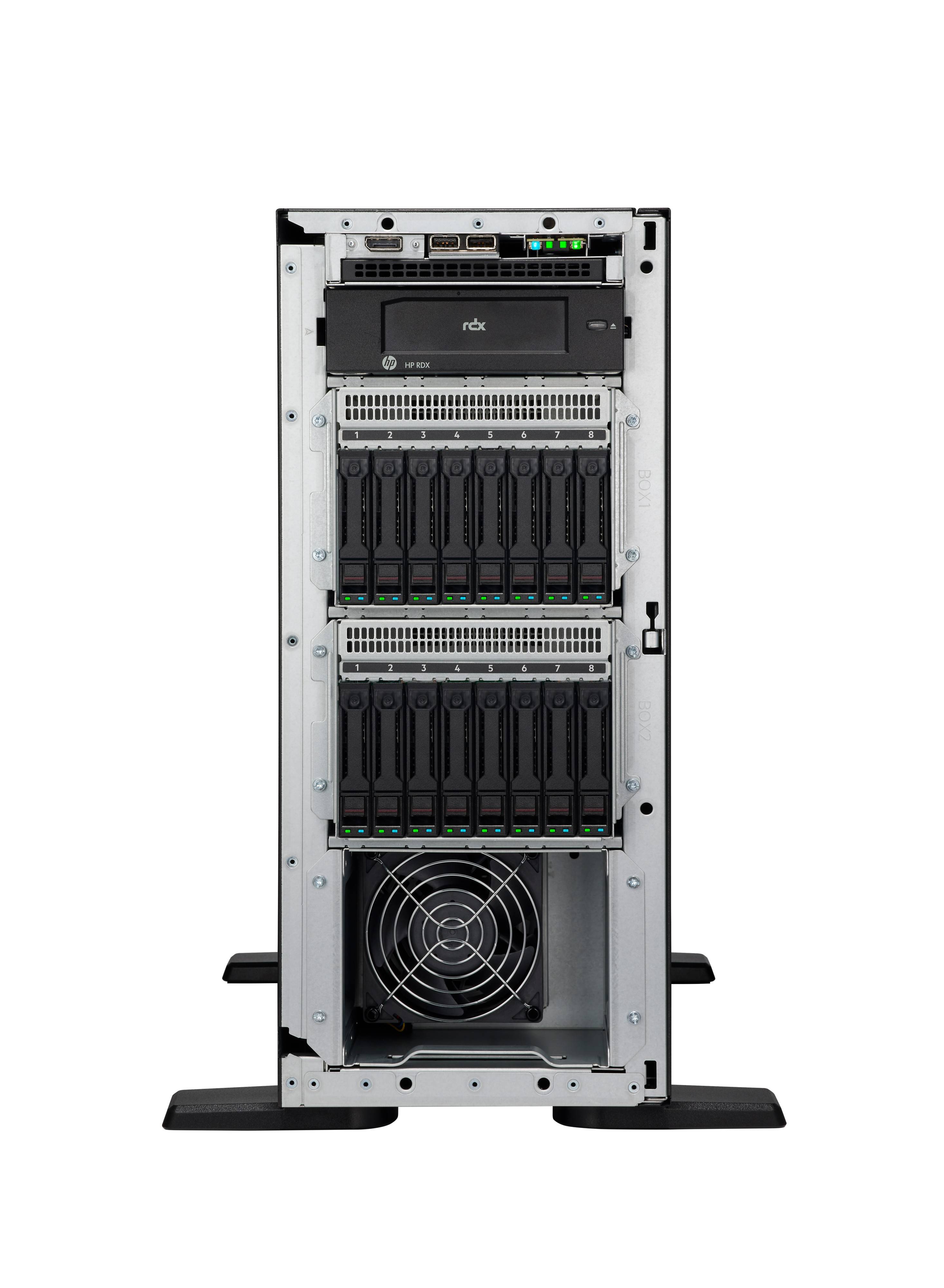 Servidor HPE ProLiant ML110 Gen11 Xeon Bronze 3508U 8 Núcleos 32GB RAM 1.92TB SSD 5