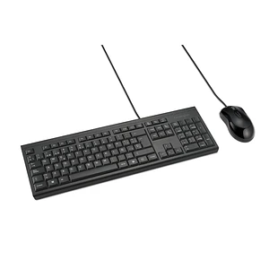 Kit Teclado y Mouse Kensington KM100 EQ USB Español con Cable y Resistente a Derrames