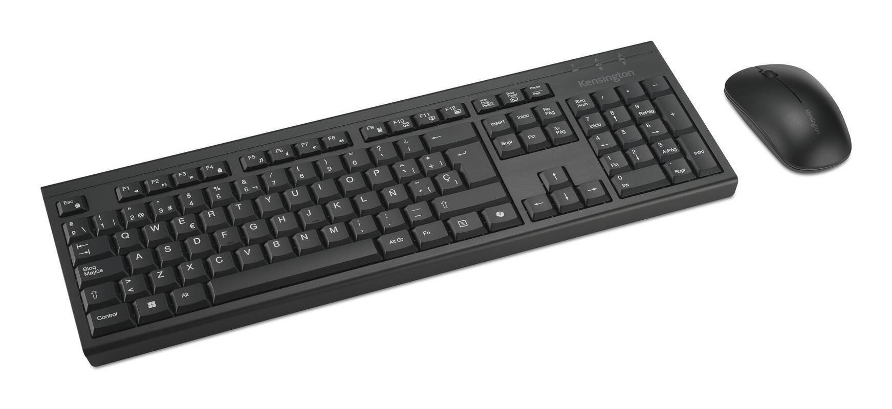 Kit Teclado y Mouse Kensington KM270 EQ Inalámbrico RF + Bluetooth Español Recargable 5