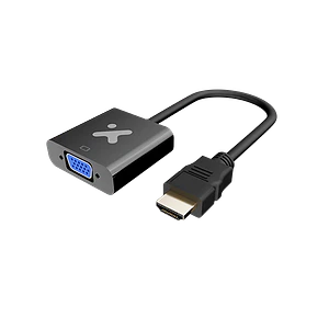 Adaptador HDMI (M) a VGA (H) Xtech XTC-384, Negro
