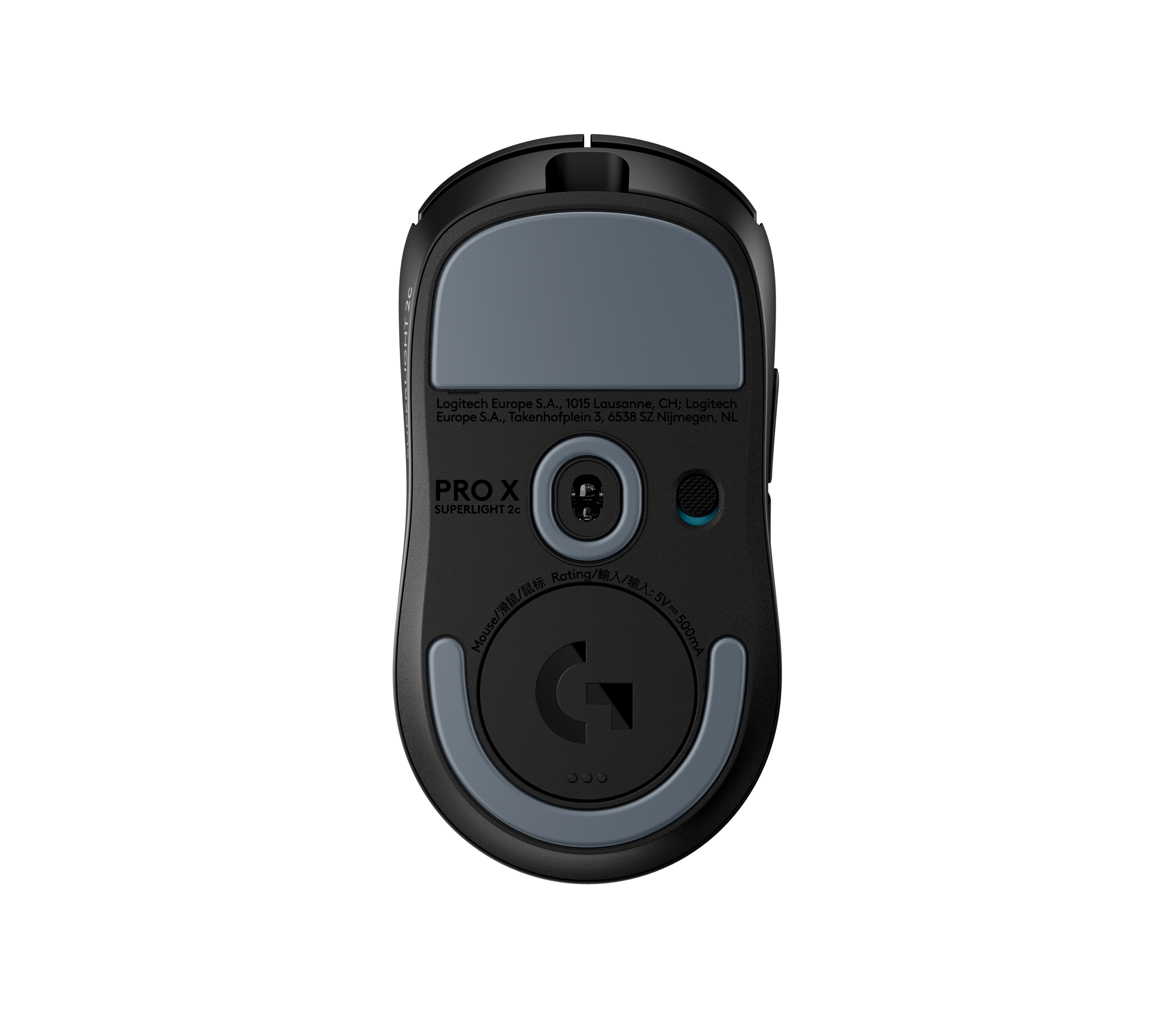 Mouse Gamer Inalámbrico Logitech G PRO X SUPERLIGHT 2c, Sensor HERO 2 44000 DPI, 51g, 8000Hz 5
