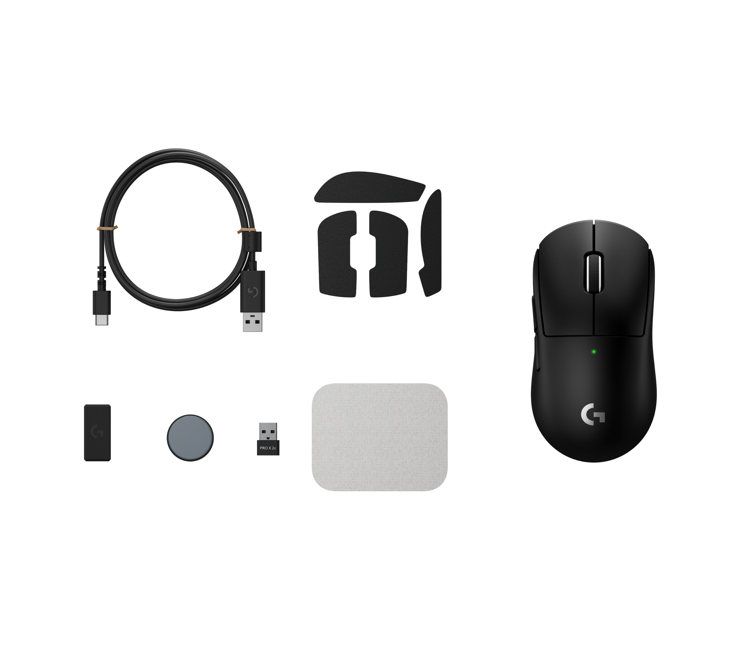 Mouse Gamer Inalámbrico Logitech G PRO X SUPERLIGHT 2c, Sensor HERO 2 44000 DPI, 51g, 8000Hz 6