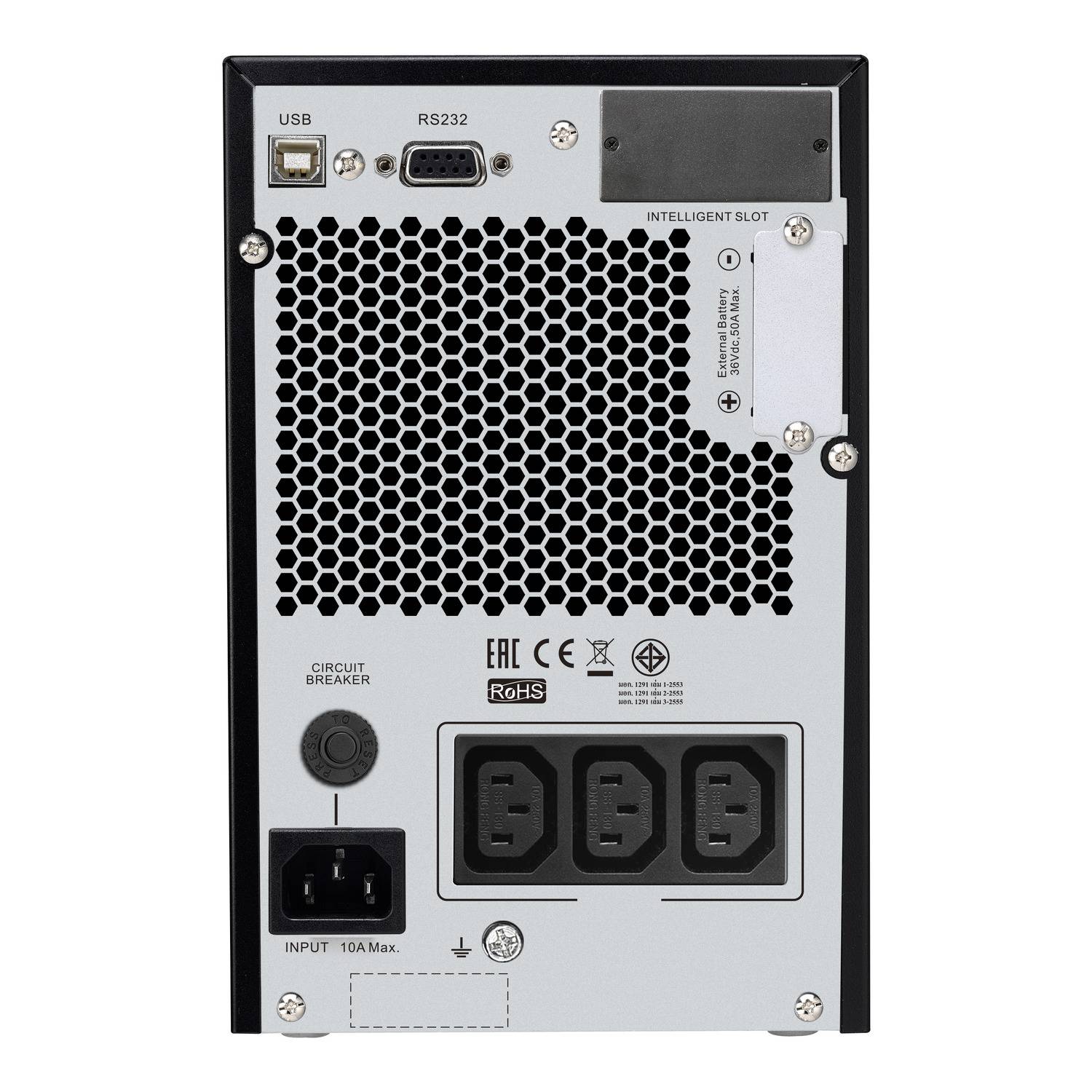 APC Easy UPS On-Line SRVPM1KIL 1000VA, 800W, 230V, sin bateria 3
