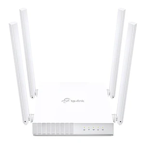 Router TP-Link Archer C24 - Wi-Fi Doble Banda AC750, 4 Antenas, 3 en 1, Blanco