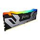 Memoria RAM DDR5 48GB (2x24GB) 8400MT/s CL40 DIMM Kingston Renegade Silver/Black RGB CUDIMM XMP - Miniatura 6