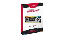 Memoria RAM DDR5 48GB (2x24GB) 8400MT/s CL40 DIMM Kingston Renegade Silver/Black RGB CUDIMM XMP 11