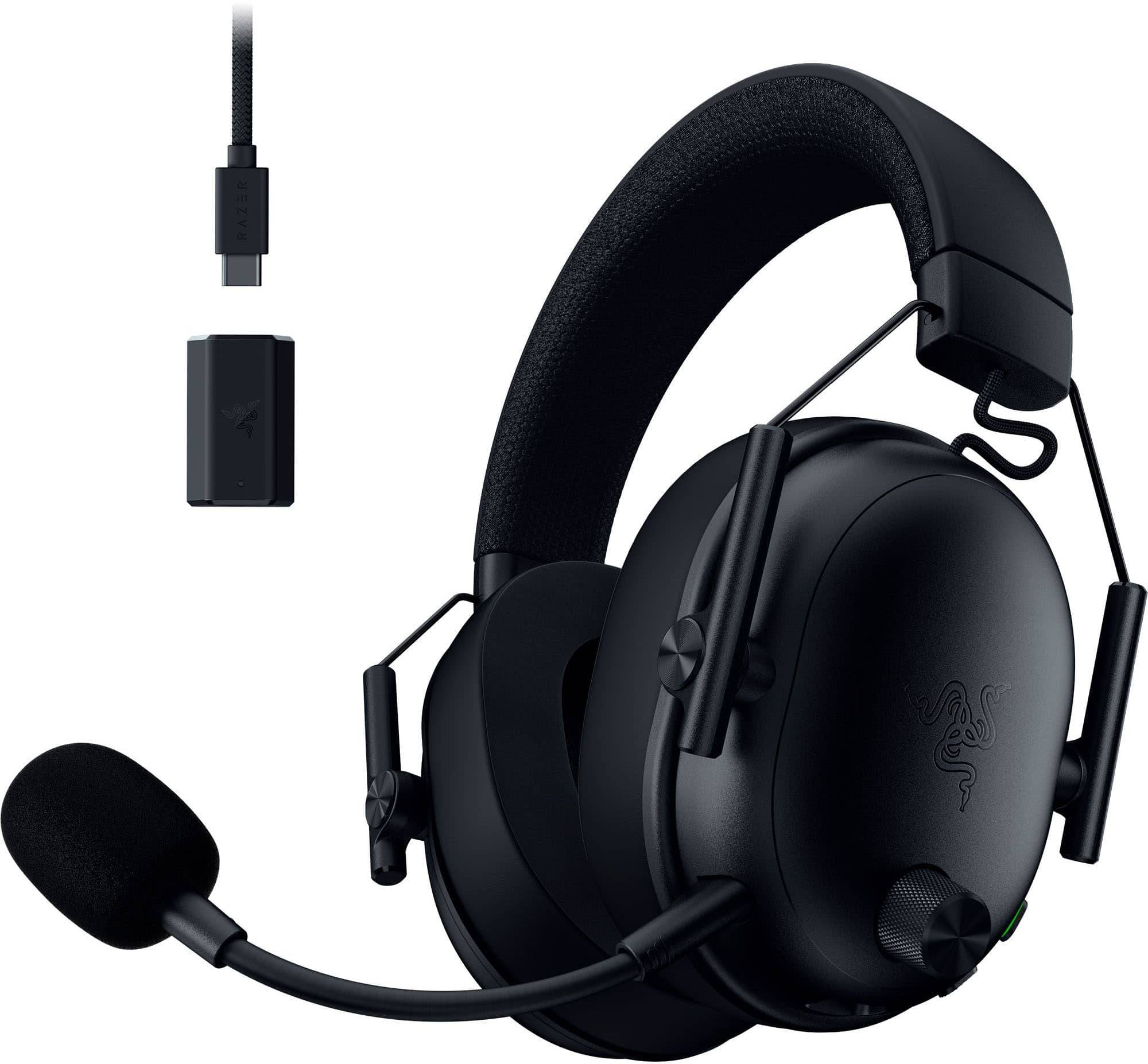 Audifonos Gamer Inalámbricos Razer Blackshark V3, Over-Ear, BT, Wireless 2.4GHz, USB, Negro 1