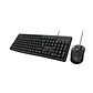 Kit Teclado y Mouse Xtech XTK-302S USB Multimedia Español Oficina Hogar - Miniatura 1