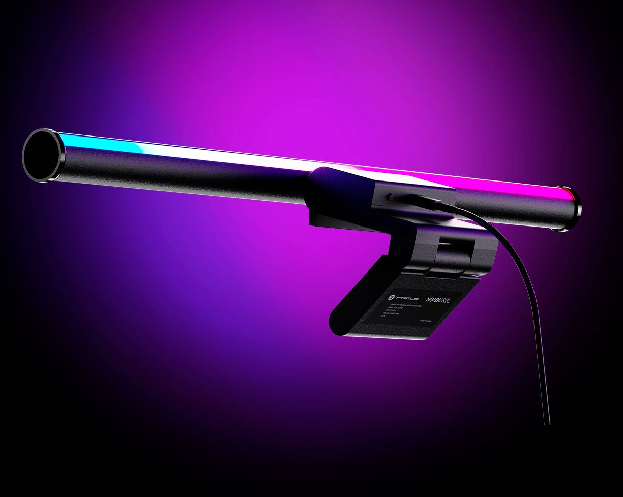 Barra de Luz Primus NIMBUS2L RGBIC para Monitor Dual con Control RF 4