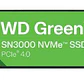 Unidad SSD Western Digital WD Green SN3000 2TB NVMe PCIe 4.0 M.2 2280 para Laptop y PC - Miniatura 1
