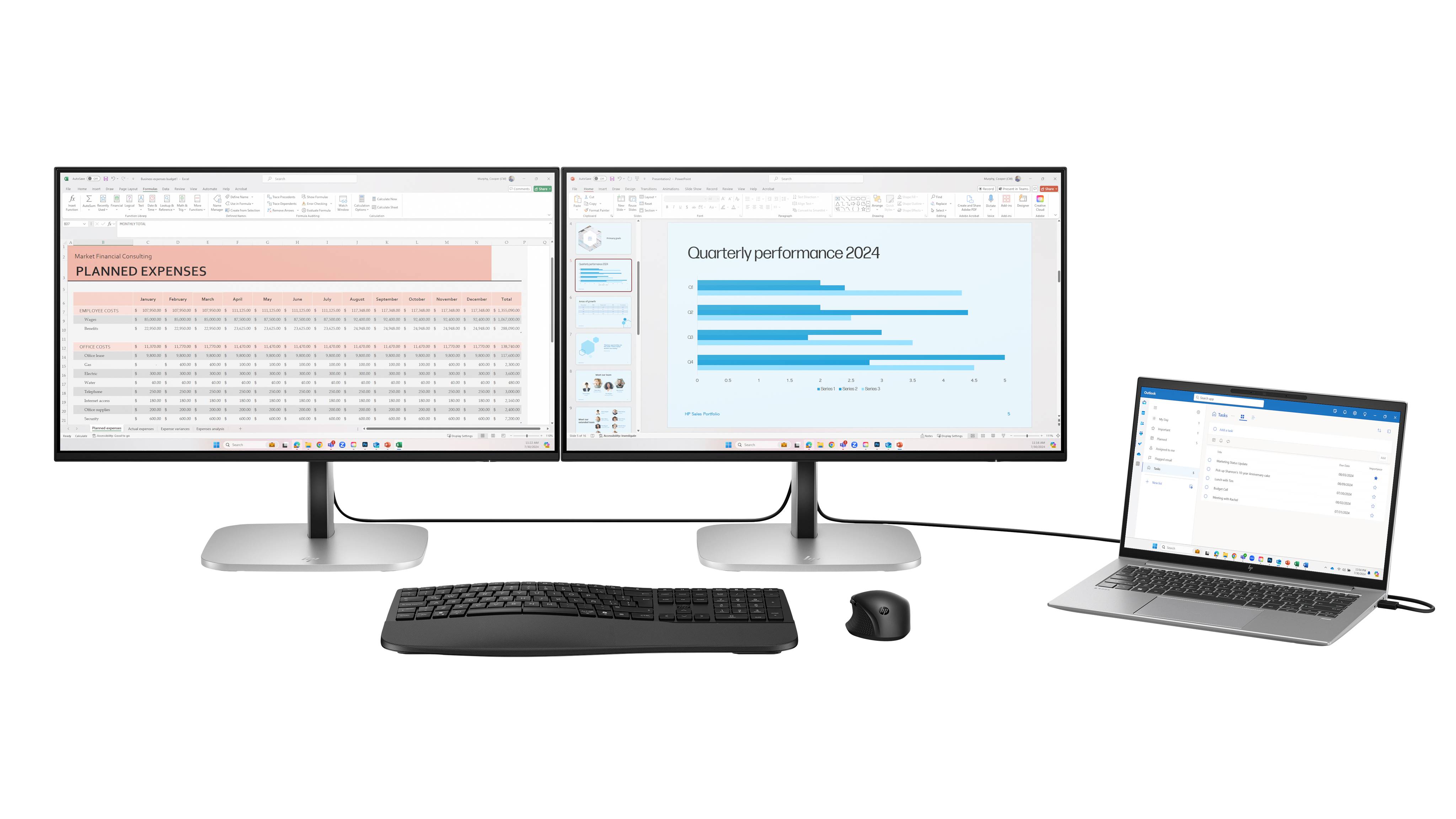 Monitor HP Series 5 Pro 524pu 23.8 Pulgadas Full HD IPS USB-C 100W para Productividad Profesional 1