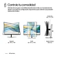 Monitor HP Series 5 Pro 524pu 23.8 Pulgadas Full HD IPS USB-C 100W para Productividad Profesional - Miniatura 9