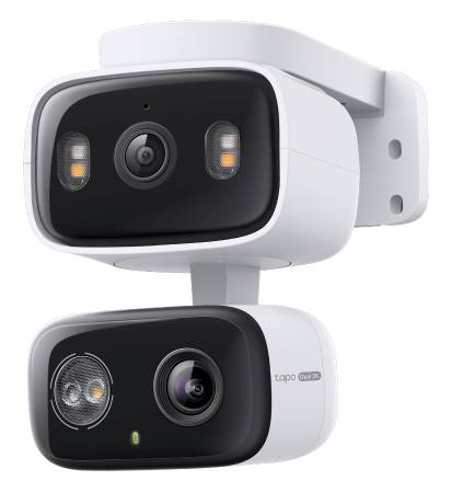 TP-Link - Surveillance camera - Indoor / Outdoor - doble lente panoramica e incl 1