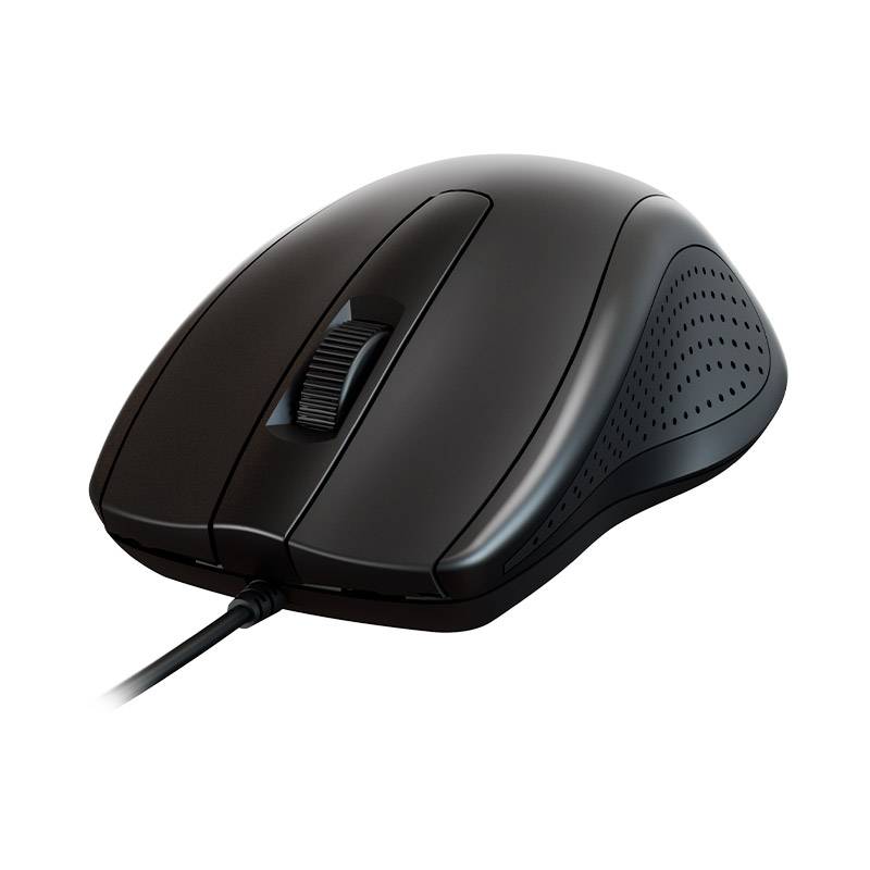 Mouse Óptico Xtech XTM-206, 3 Botones, 1200 DPI, Ambidiestro, USB, Negro 1