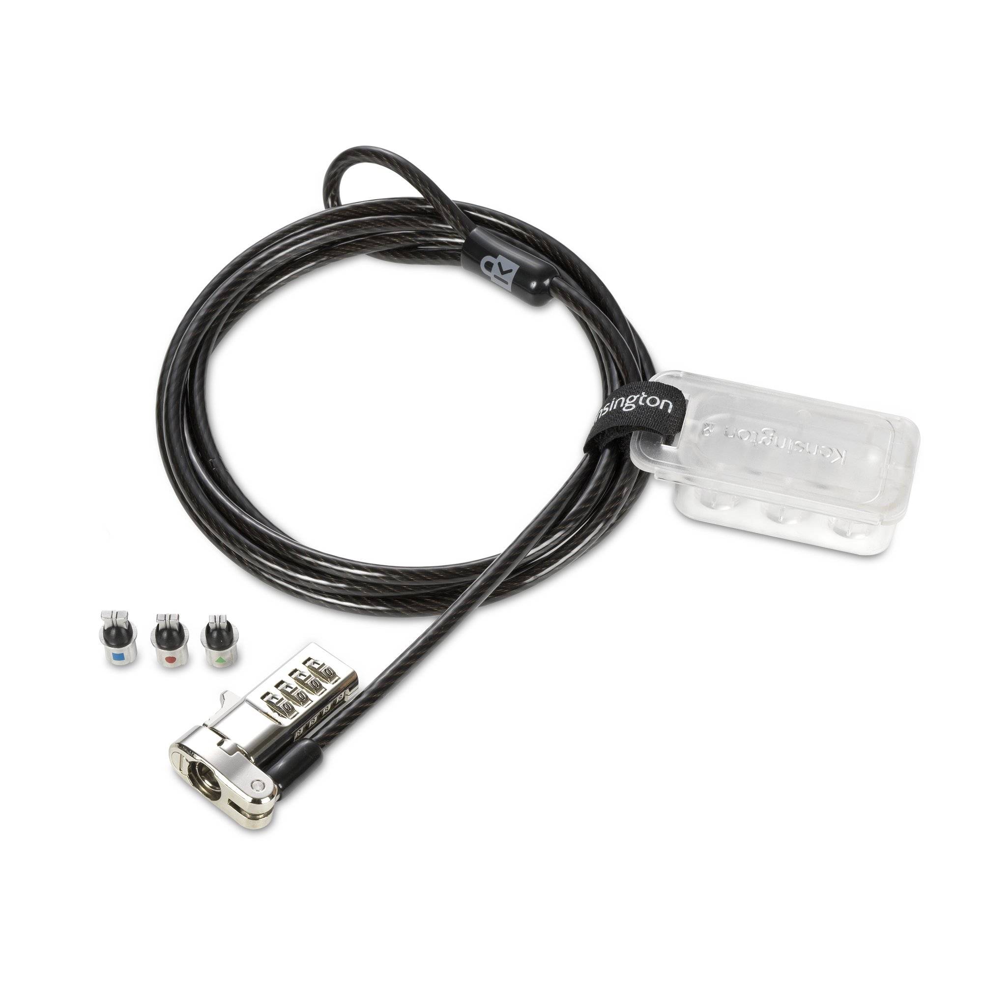 Candado de Seguridad para Notebook Kensington K62316, Puntas Intercambiables, Acero 1