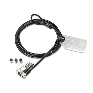 Candado de Seguridad para Notebook Kensington K62316, Puntas Intercambiables, Acero
